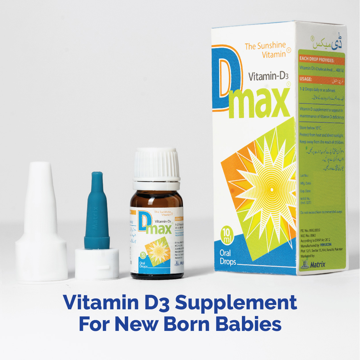 Vitamin D3 Supplement for Newborn Babies