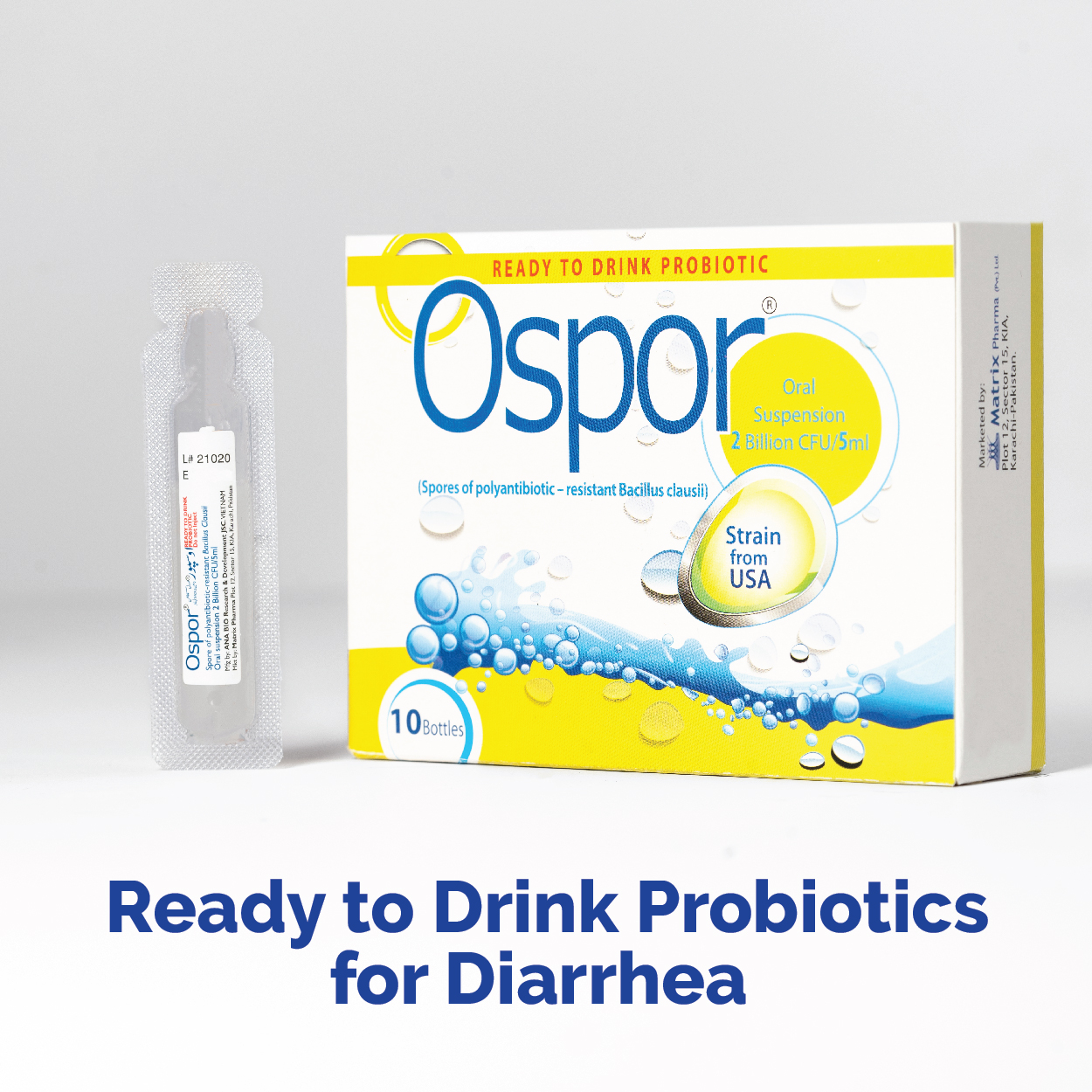 Ospor ready to drink probiotics