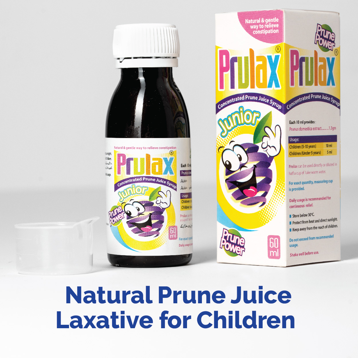 Natural Prune Juice Laxative for children